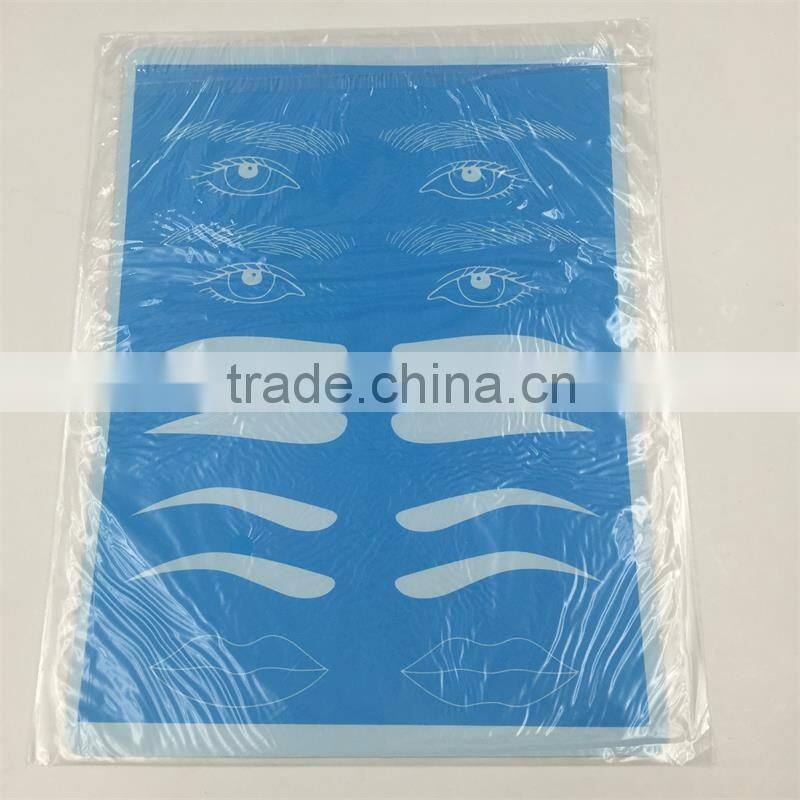 Blue Practice Skin For Shadow Eyebrow Korea Practice Skin Fake Skin PMU Training School
