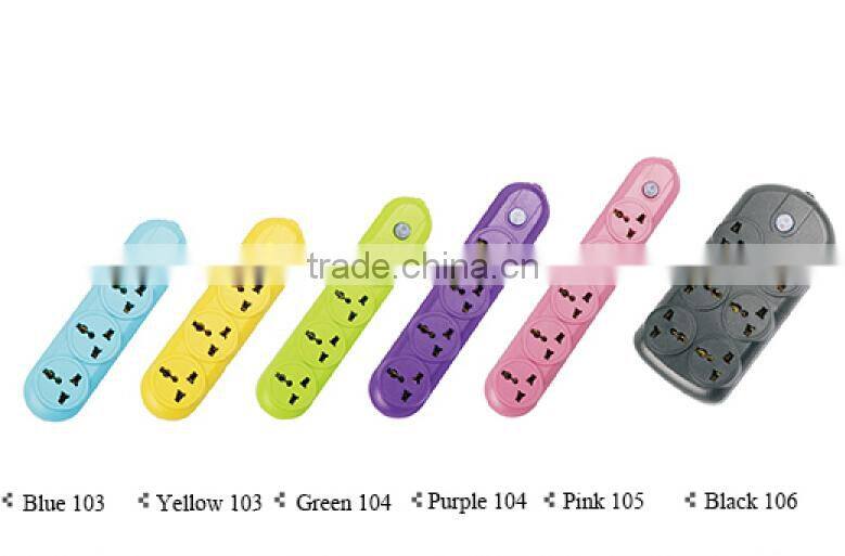 3 way 250V universal power strip