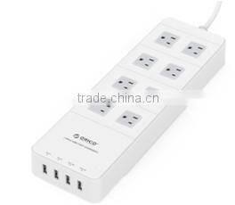 2015 new product US power extension cord/Smart Power Strip with usb charging ports