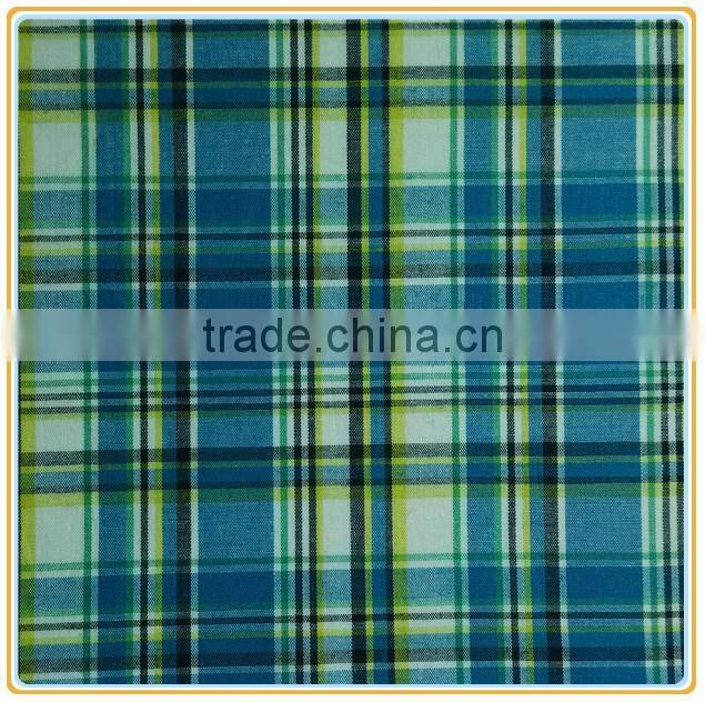 Plain Yarn Dyed Cotton Shirt Fabric