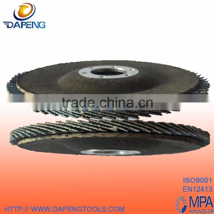 4" 100x16mm abrasive flap disc manufacturers