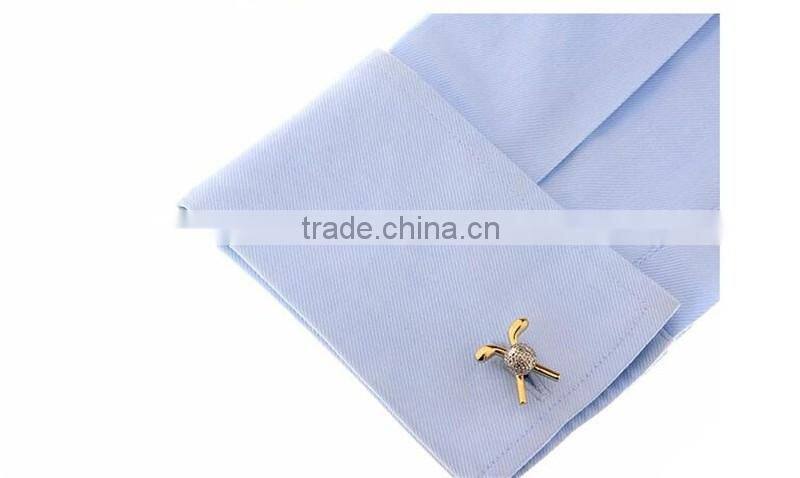 Alibaba customized two tone novelty fashion jewelry brass cufflinks
