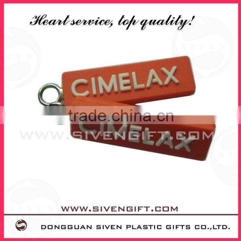 OEM Design rubber Zipper Puller