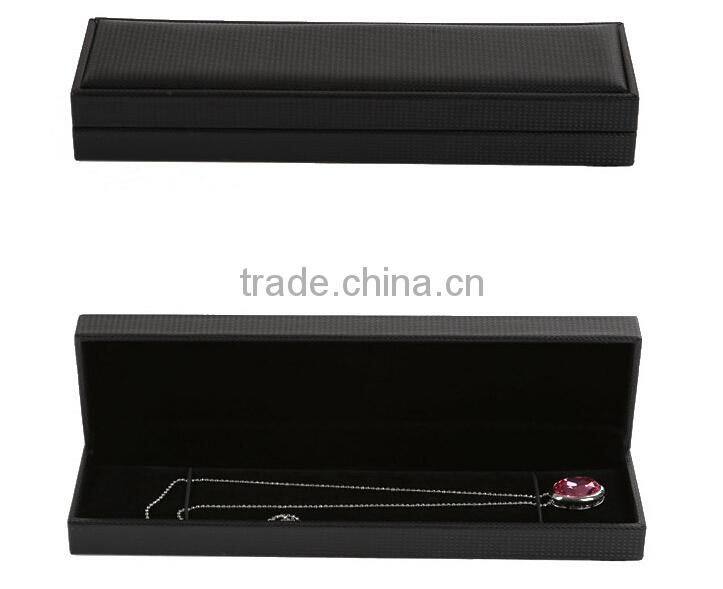 High Quality PU Cheap Jewelry Box Custom logo print