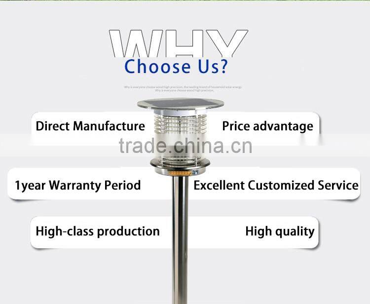 Solar mosquito killer lamp good selling mosquito repeller