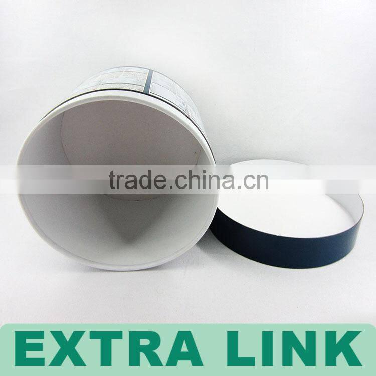 Round Tube Coffee Cup Kraft Box / Newest Exclusive Design Decorative Paper Tea Can