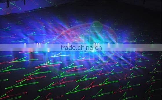 3W RGB LEDs and 150mW RGY Multi-Effect Laser Light