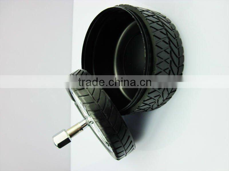 wheel ashtray metal ashtray