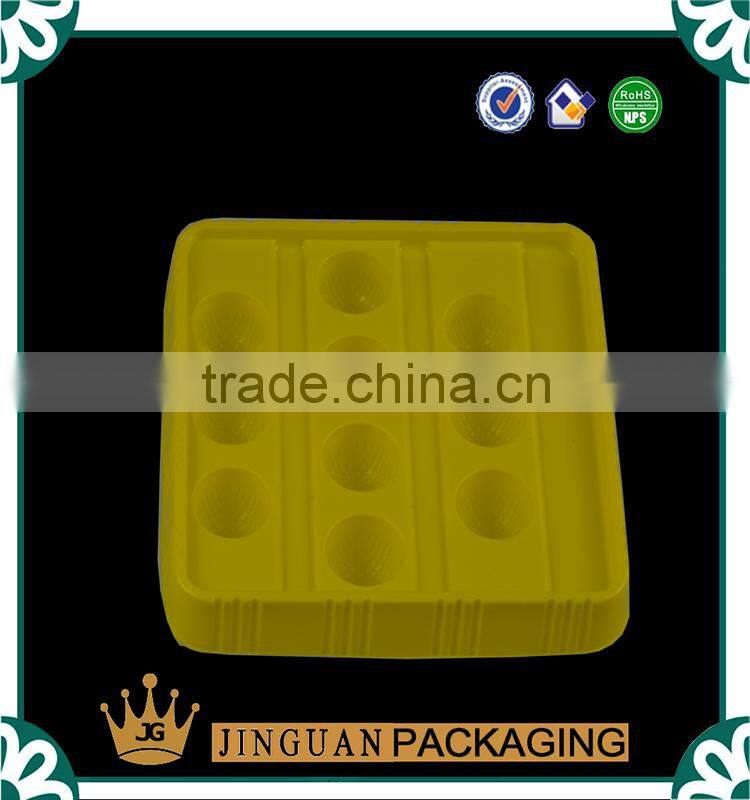 Colorful food grade PET blister chocolate tray