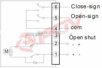 Wafer type plastic upvc 24v on off electric pipe butterfly valve