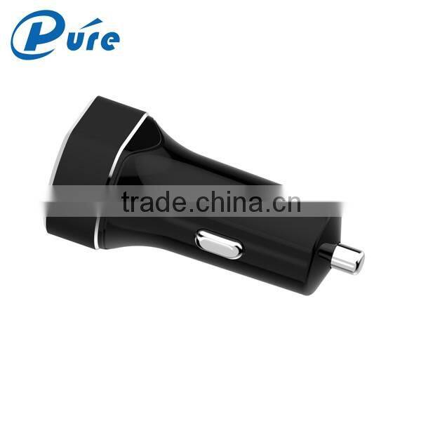 Promotional Output DC 5V 3A/2A/1.5A Fast Car Charger Double Speed Fast Charge Universal Portable Dual USB Car Charger