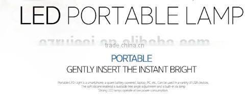 usb night light laptop desk with built-in cushion light for Desk/Computer/Laptop/power bank usb light