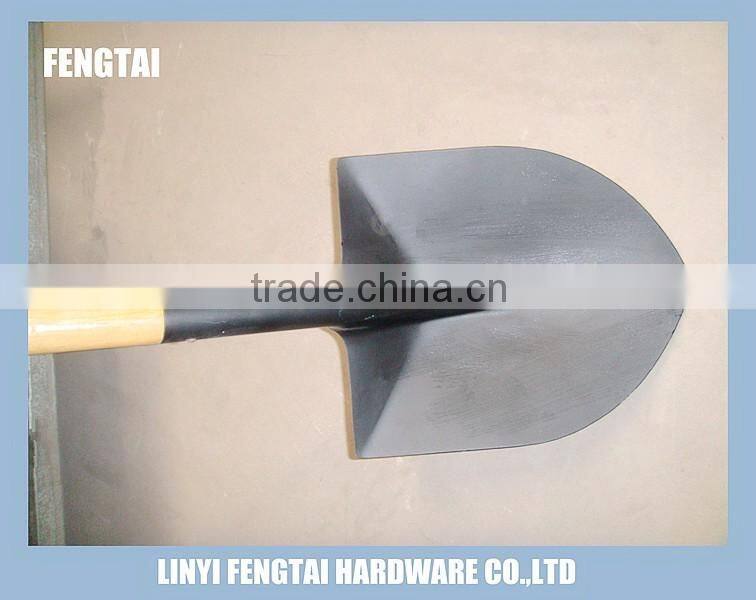 Peru Round Wooden Handle Shovel Pickaxe Spade