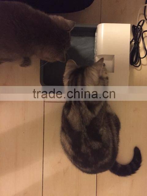 Plastic tranquility fountain, 60oz/Pet drinking water fountain/Automatic pet fountain