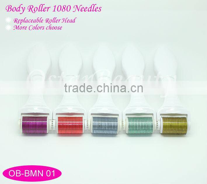 Body dermaroller skin beauty roller system