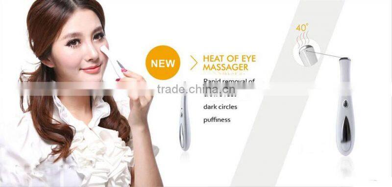 Most popular electric vibration anti-wrinkle eye massager mini ultrasonic eye care massager pen