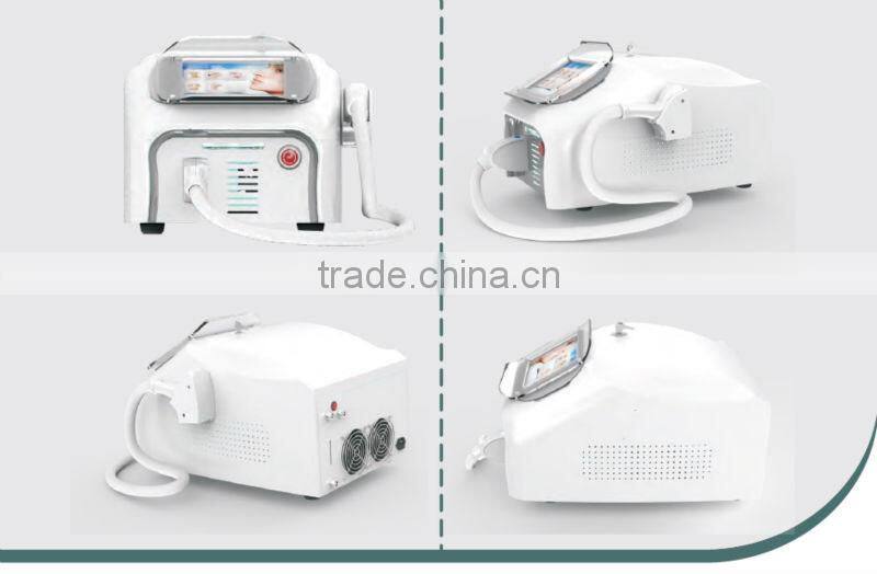 Portable 808nm diode laser hair removal machine home use