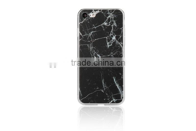 GVC Marble case for iphone 7 PLUS SOFT SILICONE GEL RUBBER case,CREATIVE TPU case for iphone 7 COVER Case STONE STYLE
