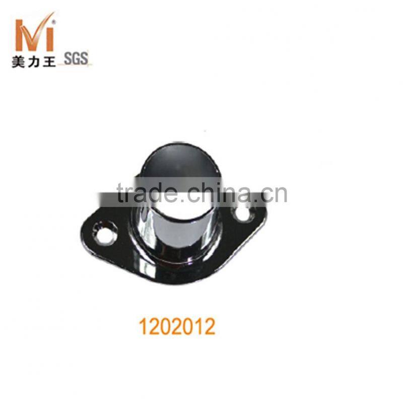 hot sale zinc alloy wardrobe hanging rail centre support