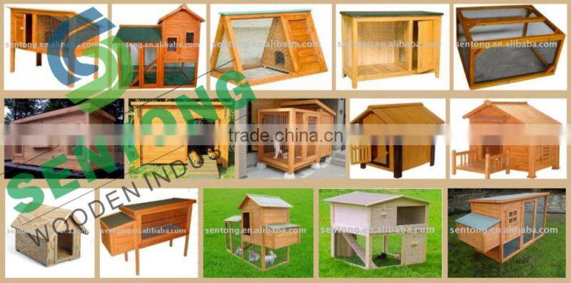 wooden dog kennel