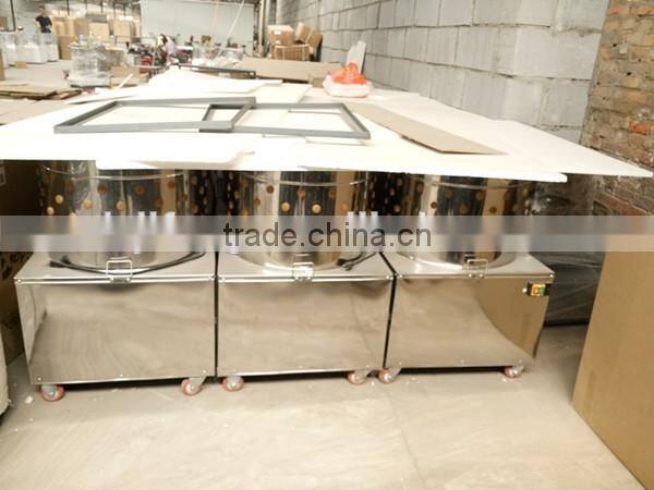 JF-40 Stainless Steel cleaning feather machine quail plucker machine