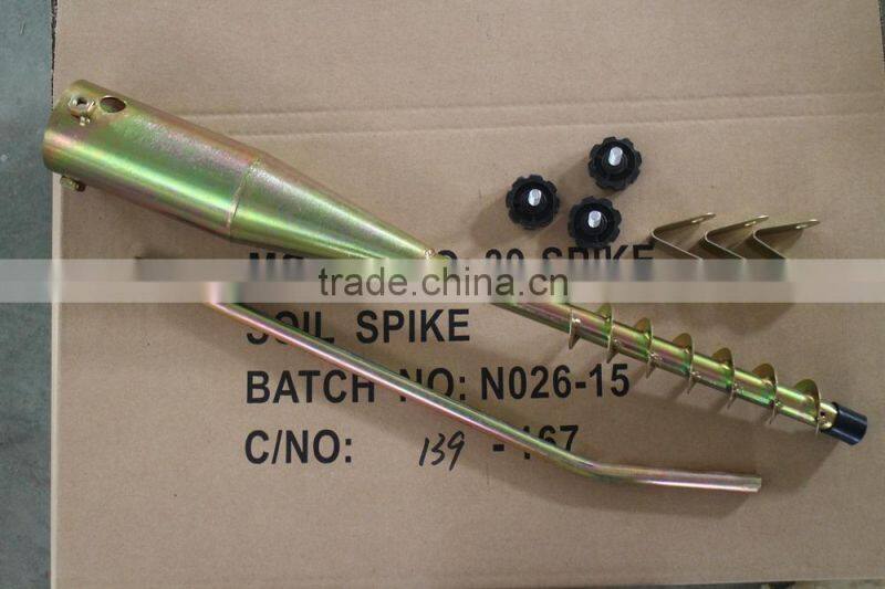 Rotary Washing Line Parasol Umbrella Screw In Metal Garden Ground Spike Base