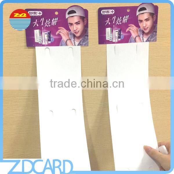 Custom Plastic Supermarket Hanging Display Clip Strip