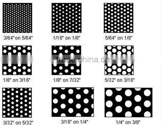 hexagonal galvanize 1mm hole galvanized decorative perforated metal sheet mesh panel speaker grille fence