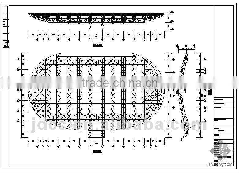 ISO&CE Steel Structural Stadium