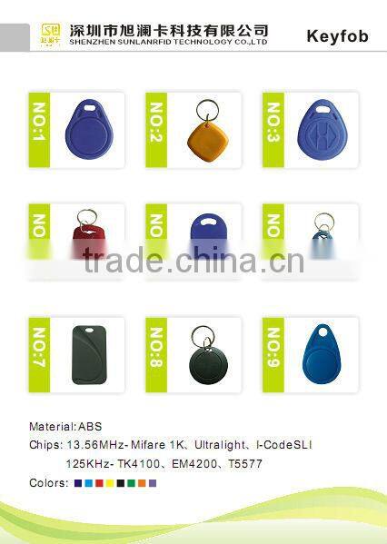 Black rfid metro token with customization