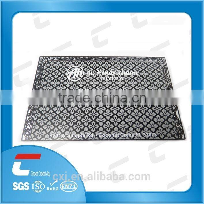 2014 NEW matt finishing Etched LOGO membership matt business card/ stainless steel playing cards