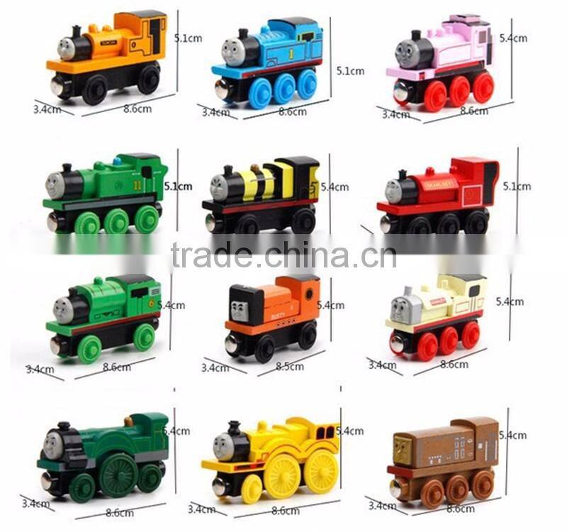 Factory supply wooden train toy thomas and' friends with magnet