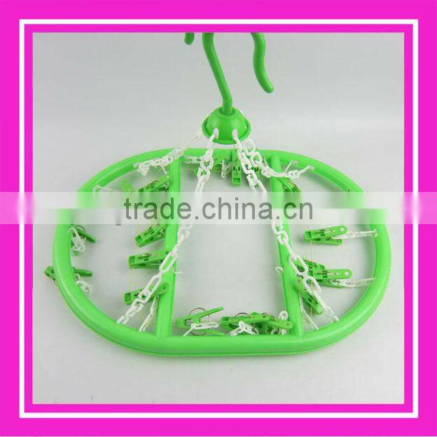 multi-function clothes hanger with clips