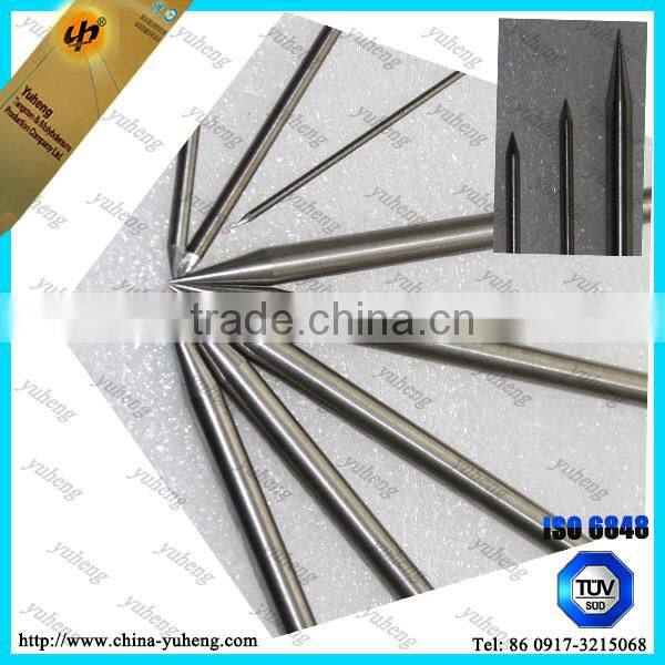 Both sharpened ends Tungsten PLASMA ELECTRODES