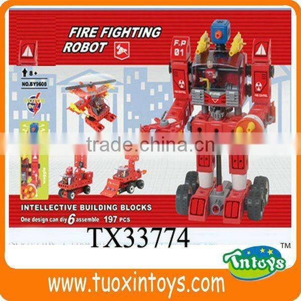 2013 hot sell B/O robot toy with light and music