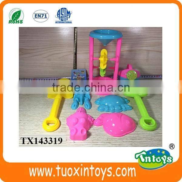 plastic Sand Wheel Beach Toy Set for Kids 8pcs