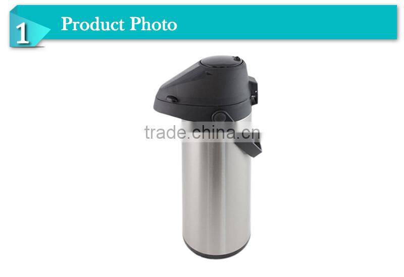 2014 Air pressure pot stainless steel outer houseware vacuum water air pot(AGUK)
