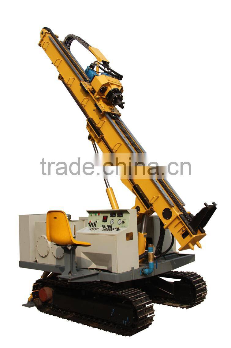 Jet grouting drilling rig with dth equipment