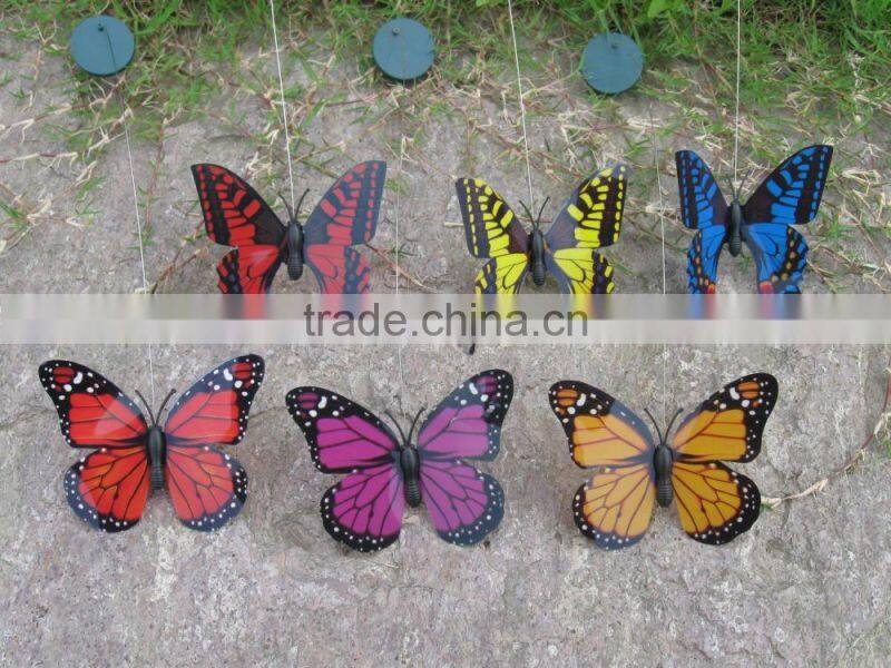 solar butterfly Solar and Battery Powered Fluttering butterfly solar fluttering buftterfly flying butterfly