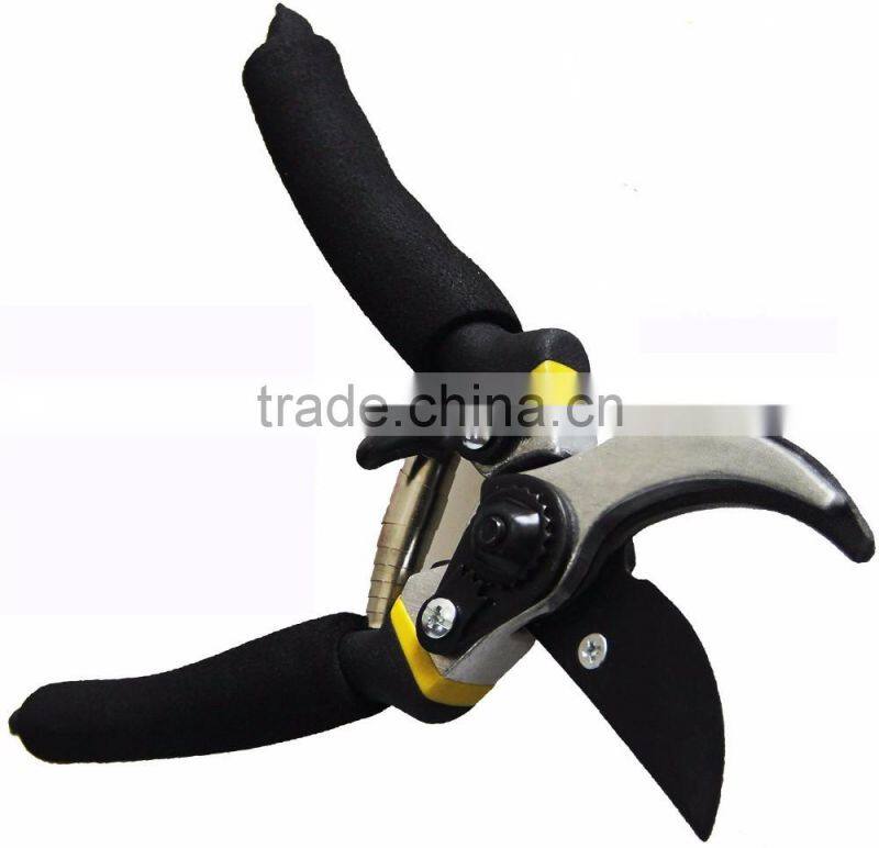 Pruning Shears Extra Hardness Garden Hand Pruners-cutting Easier Ergonomic, Comfortable Slip Less Effort