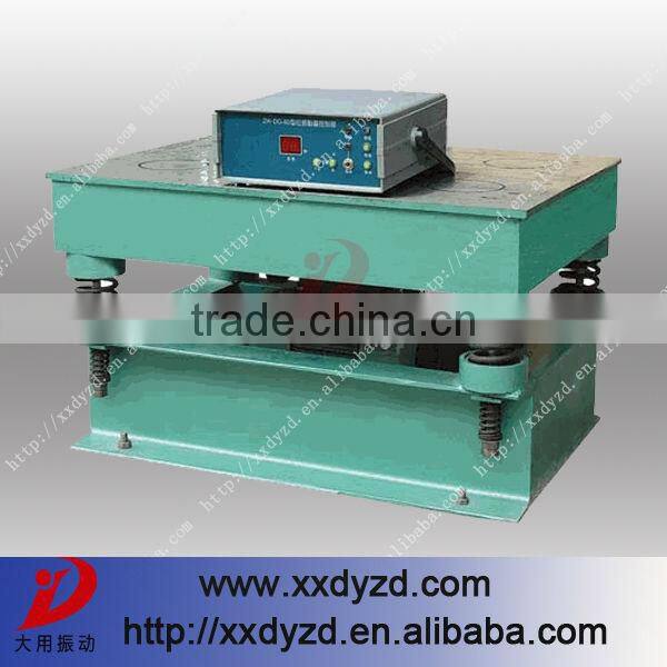 High quality vibration table with ISO standard