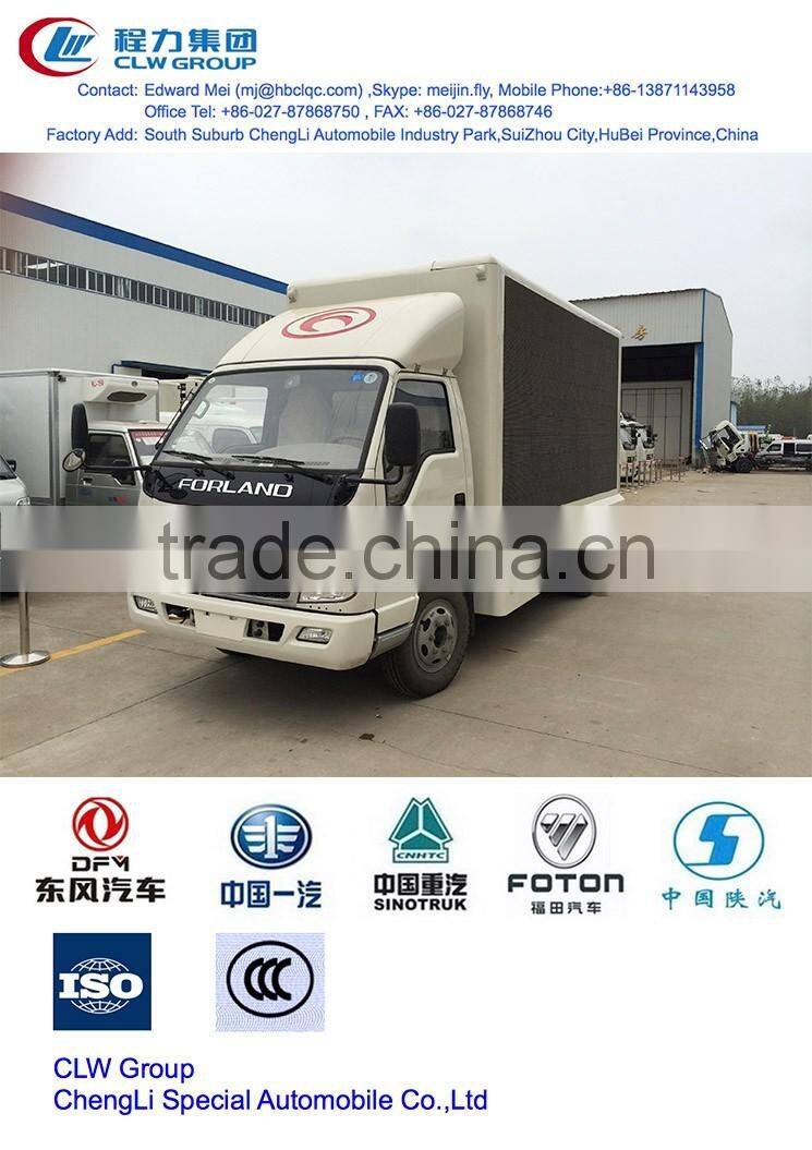 LED truck factory, foton led mobile truck for sale