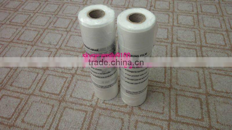 Prefolded Plastic Film with Dispenser