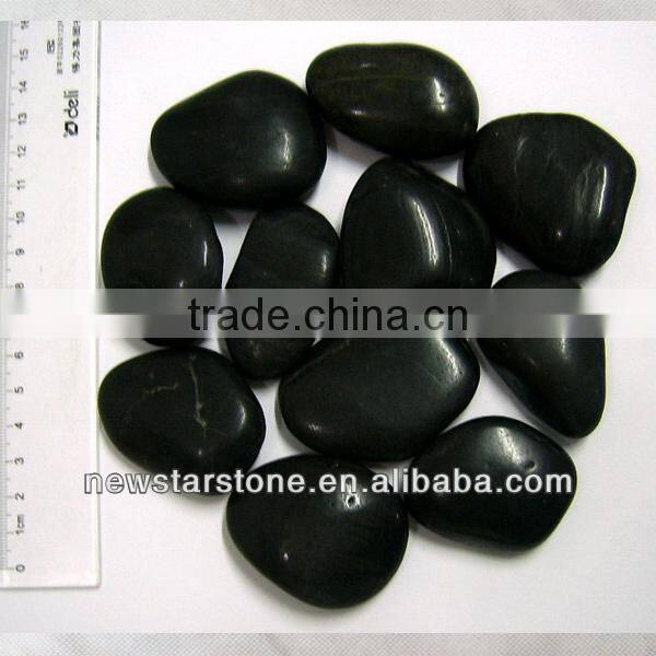 Floor mosaic pebble tile