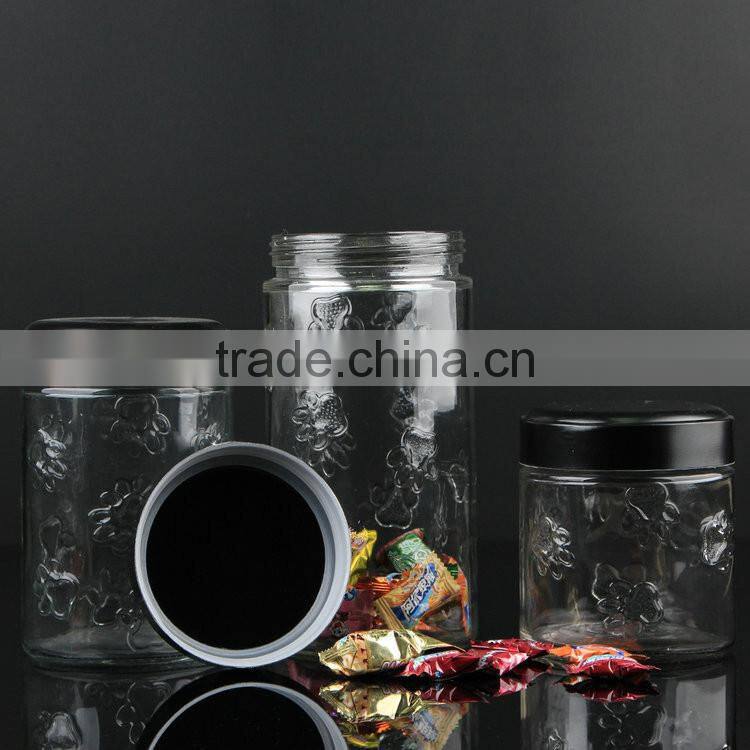 Alibaba express wholesale Embossed Cheap price dog food container