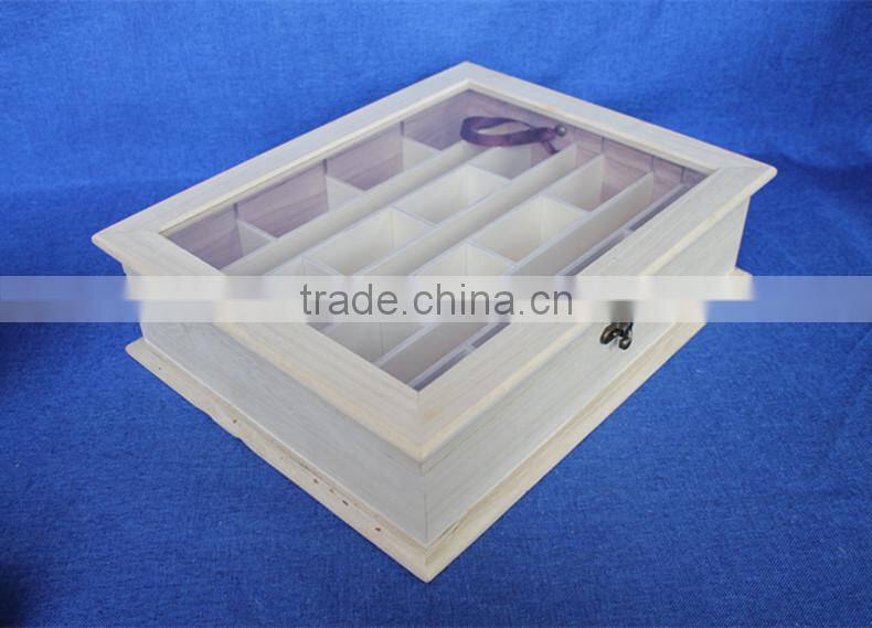 square wood gift boxes with internal holes