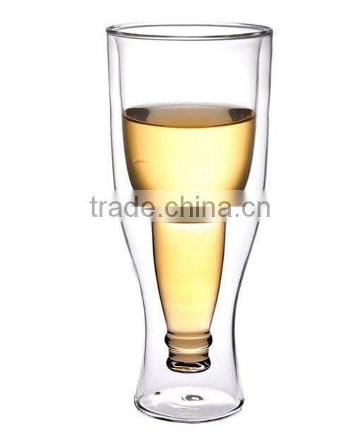 Drinking jars double wall glass cup glass tea mug