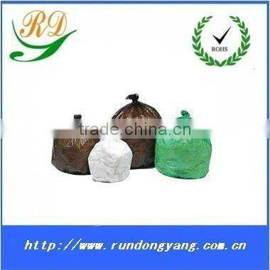 biodegradable plastic garbage bag on roll