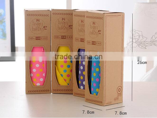 Supply Creative fashion Bullet Stainless steel thermos cup / cold insulation Cup (500ml)