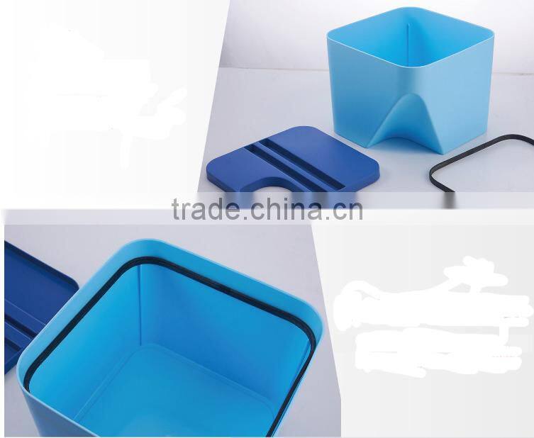 Wholesale Stock Small Order coverable classifying garbage can